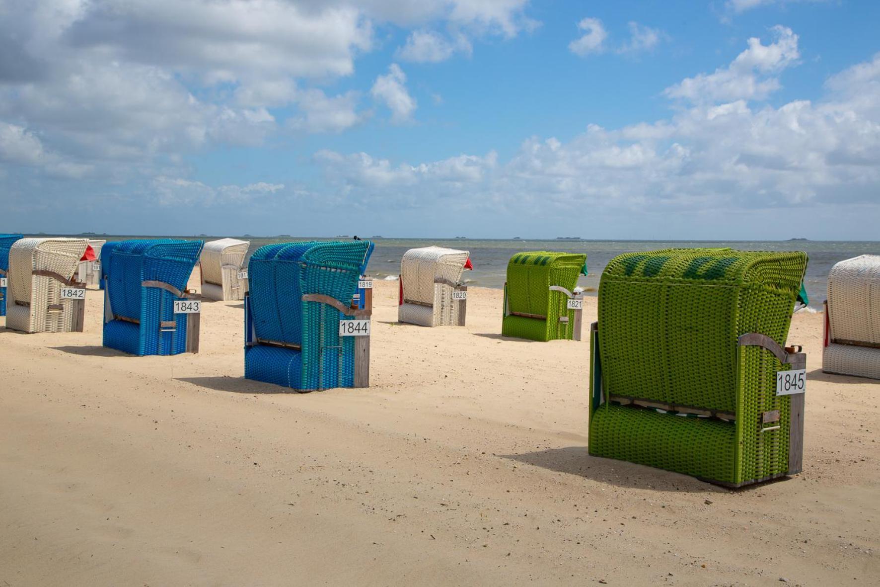 Wohnen Am Suedstrand - Ferienwohnung 1 1 Wyk auf Föhr Esterno foto