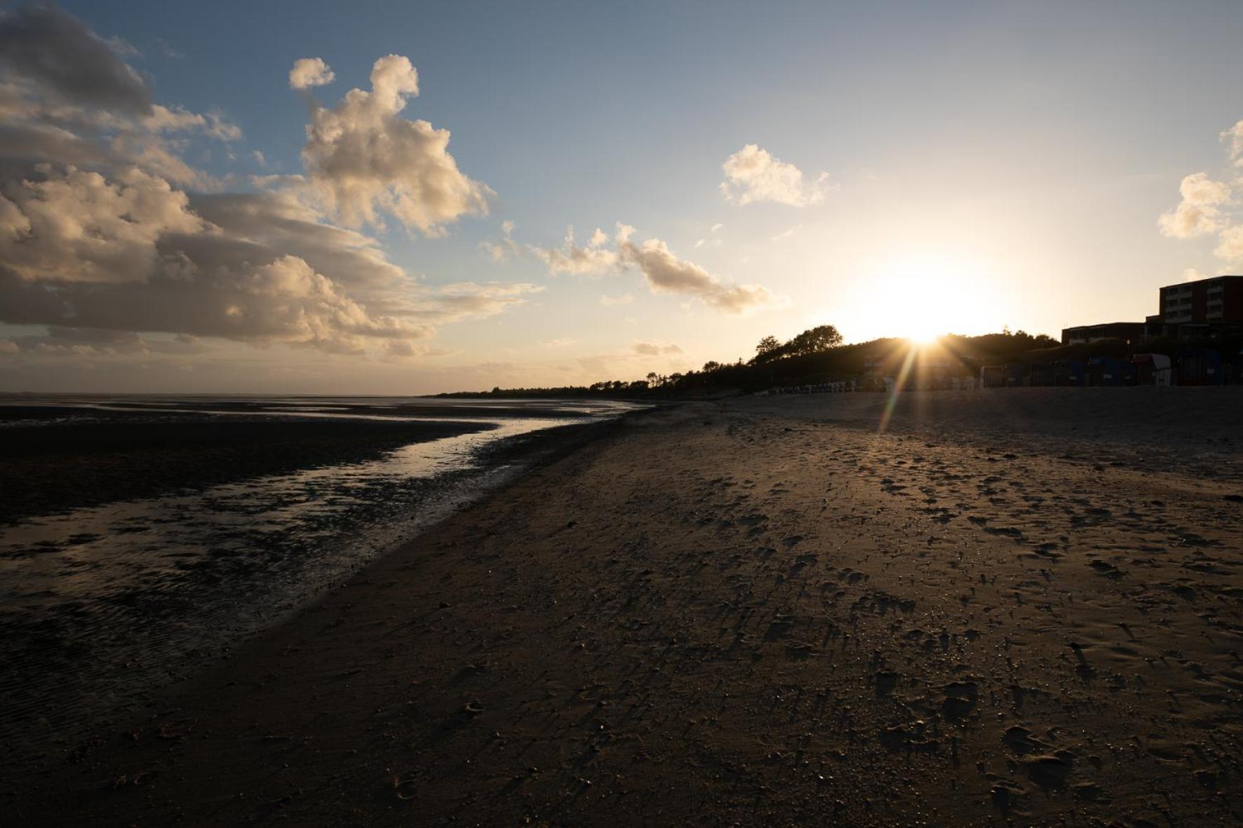 Wohnen Am Suedstrand - Ferienwohnung 1 1 Wyk auf Föhr Esterno foto